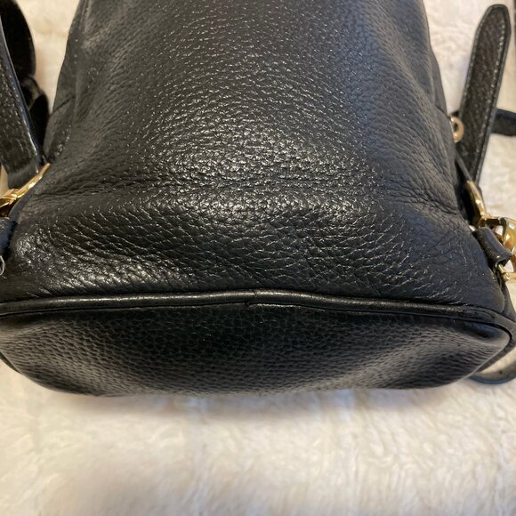 Michael Kors Black Leather Mini Backpack main image 7